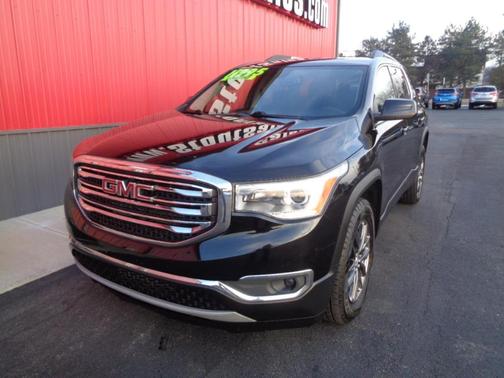 Black 2017 GMC Acadia SLT-1