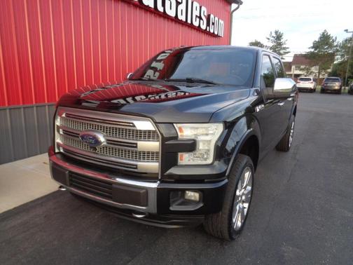 Black 2015 Ford F-150 Platinum