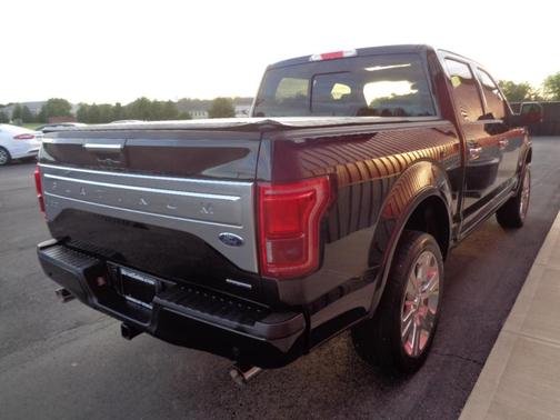Black 2015 Ford F-150 Platinum