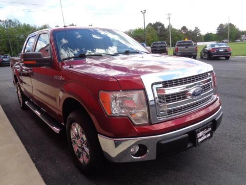 Red 2014 Ford F-150 XLT