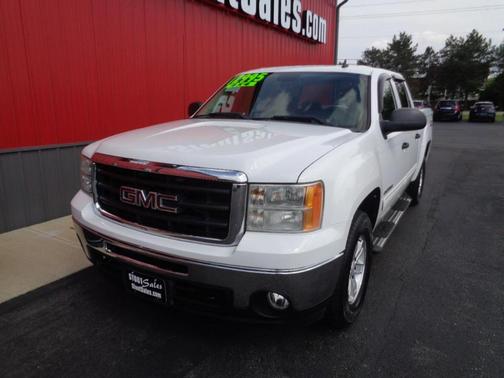 White 2010 GMC Sierra 1500 SLE
