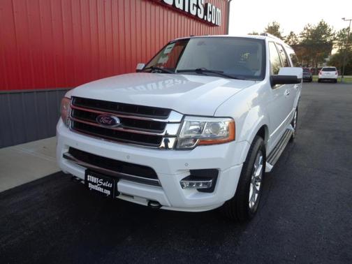White 2017 Ford Expedition EL Limited