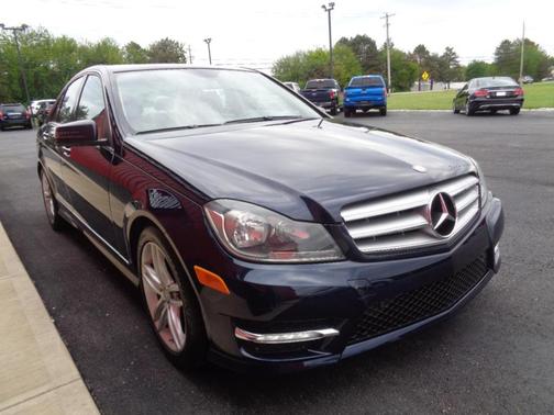 Blue 2012 Mercedes-Benz C-Class C 300 4MATIC Luxury
