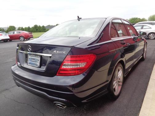 Blue 2012 Mercedes-Benz C-Class C 300 4MATIC Luxury