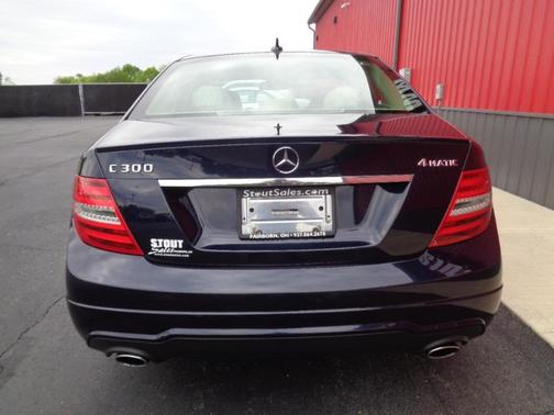 Blue 2012 Mercedes-Benz C-Class C 300 4MATIC Luxury