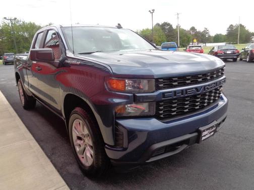 Blue 2020 Chevrolet Silverado 1500 Custom