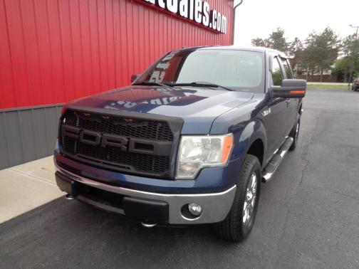 Blue 2013 Ford F-150 XLT