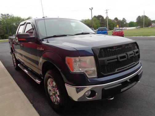 Blue 2013 Ford F-150 XLT
