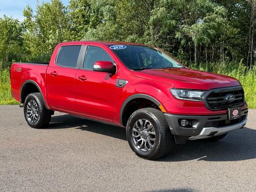Rapid Red Metallic Tinted Clearcoat 2020 Ford Ranger LARIAT