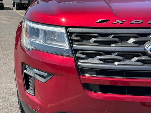 Ruby Red Metallic Tinted Clearcoat 2019 Ford Explorer XLT