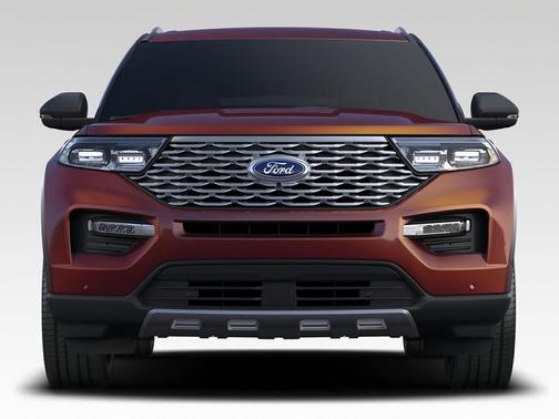 Iconic Silver Metallic 2023 Ford Explorer XLT