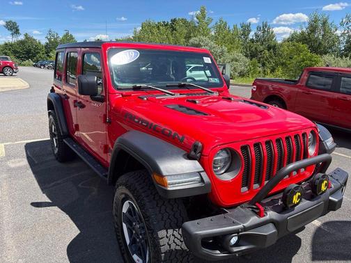 Firecracker Red Clearcoat 2019 Jeep Wrangler Unlimited Rubicon