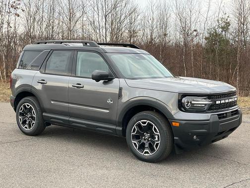 Carbonized Gray Metallic 2025 Ford Bronco Sport Outer Banks