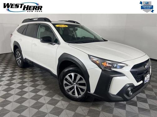 Crystal White Pearl 2025 Subaru Outback Premium
