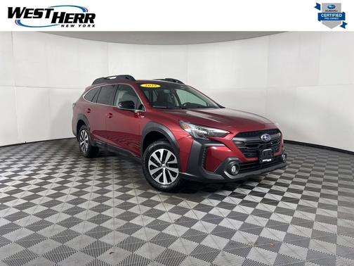 Red 2025 Subaru Outback Premium