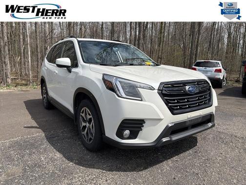 White 2023 Subaru Forester Premium