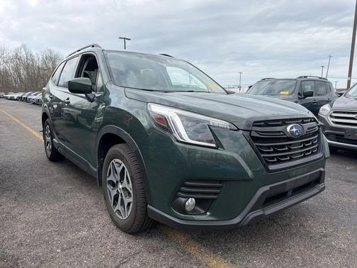 Green 2023 Subaru Forester Premium