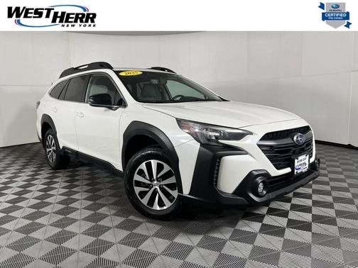 Crystal White Pearl 2025 Subaru Outback Premium SUV