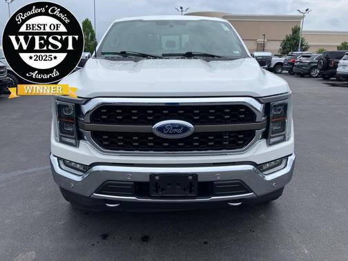 Star White Metallic Tri-Coat 2023 Ford F-150 King Ranch