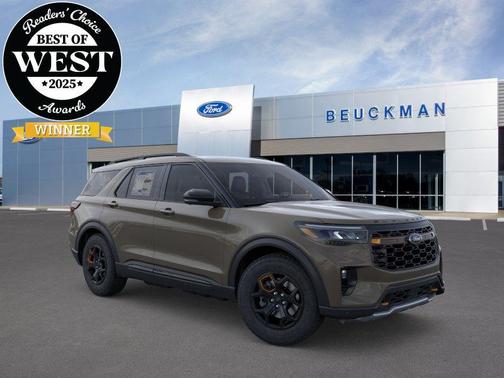 Marsh Gray 2026 Ford Explorer Tremor