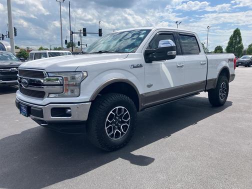 OXFORD WHITE 2018 Ford F-150 King Ranch
