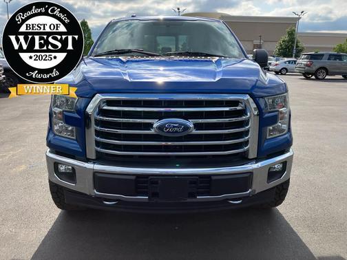 LIGHTNING BLUE 2017 Ford F-150 XLT
