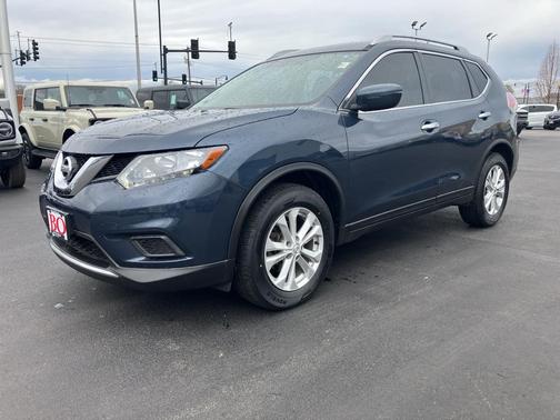 Arctic Blue Metallic 2016 Nissan Rogue SV