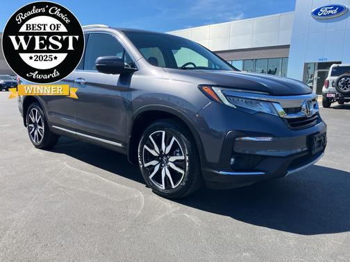 Modern Steel Metallic 2022 Honda Pilot Touring 8-Passenger