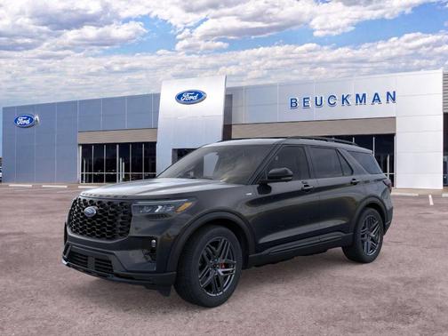 Agate Black Metallic 2026 Ford Explorer ST-Line