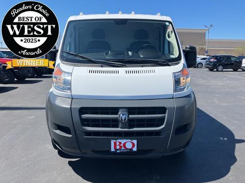 Bright White Clearcoat 2018 RAM ProMaster 1500 Low Roof