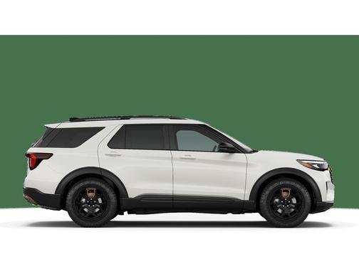 STAR WHITE MET TRI-COAT 2026 Ford Explorer Tremor