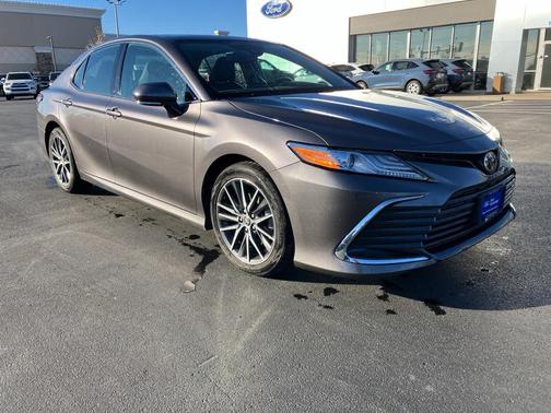 Predawn Gray Mica 2021 Toyota Camry XLE Sedan