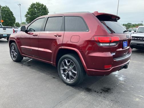 Velvet Red Pearlcoat 2021 Jeep Grand Cherokee 80th Anniversary 4x4