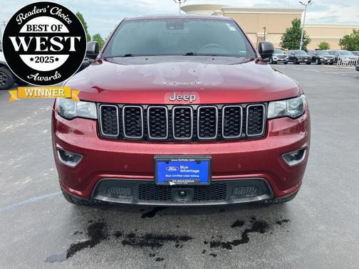 Velvet Red Pearlcoat 2021 Jeep Grand Cherokee 80th Anniversary 4x4