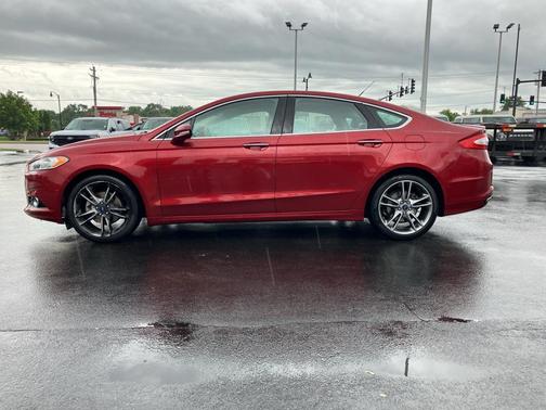 Ruby Red Tinted Clearcoat 2014 Ford Fusion Titanium