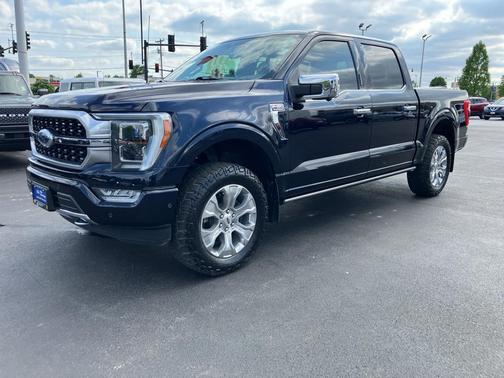 ANTIMATTER BLUE METALLIC 2022 Ford F-150 Platinum