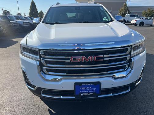 White Frost Tricoat 2021 GMC Acadia FWD SLT