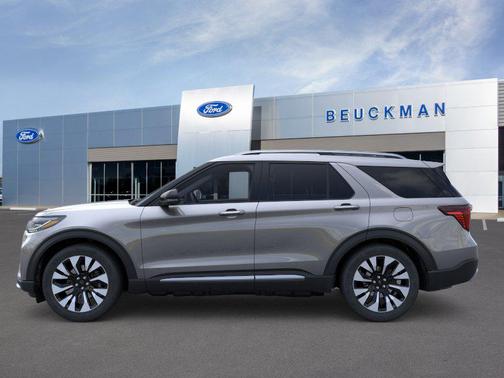 Carbonized Gray Metallic 2026 Ford Explorer Platinum