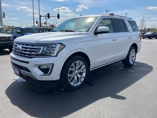WHITE PLATINUM MET TRI-COAT 2018 Ford Expedition Limited