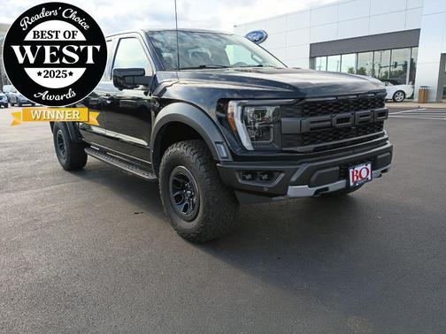 AGATE BLACK METALLIC 2023 Ford F-150 Raptor