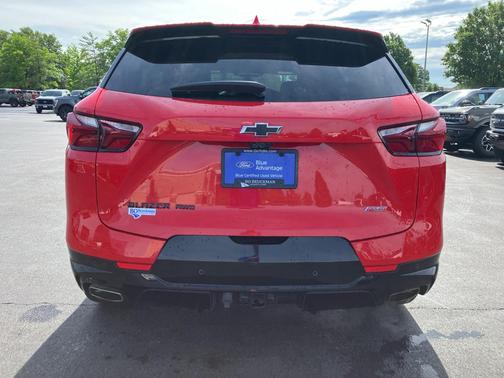 Red Hot 2020 Chevrolet Blazer RS