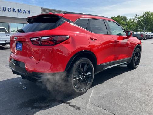 Red Hot 2020 Chevrolet Blazer RS