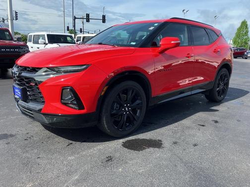 Red Hot 2020 Chevrolet Blazer RS