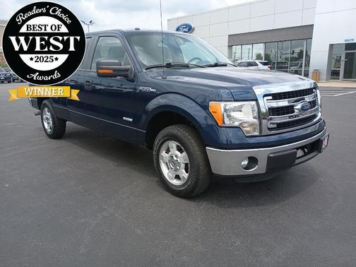 Blue Jeans Metallic 2013 Ford F-150 XLT