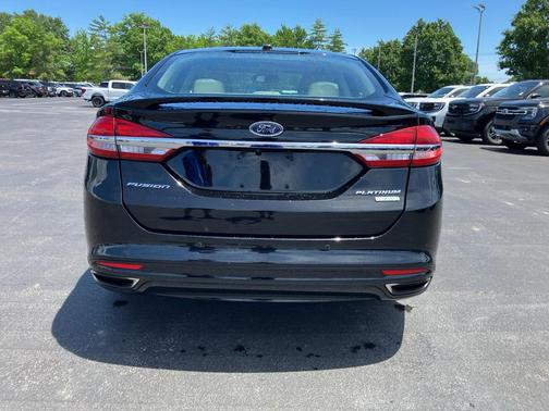 SHADOW BLACK 2017 Ford Fusion Platinum