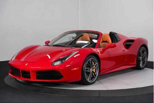 Rosso Corsa 2017 Ferrari 488 Spider Base