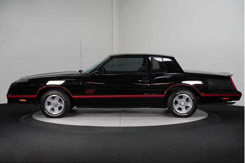 Black 1988 Chevrolet Monte Carlo SS