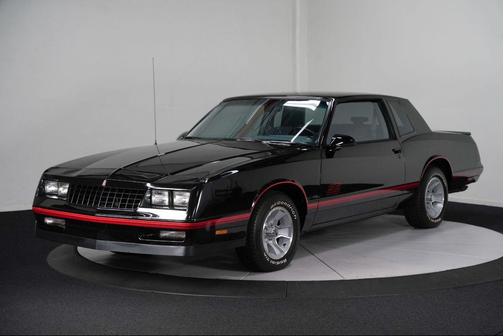 Black 1988 Chevrolet Monte Carlo SS