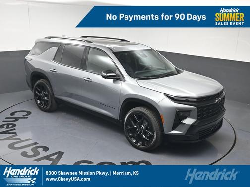 Sterling Gray Metallic 2026 Chevrolet Traverse RS