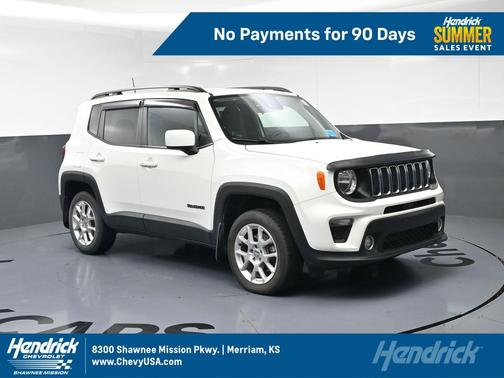 Alpine White Clearcoat 2021 Jeep Renegade Latitude